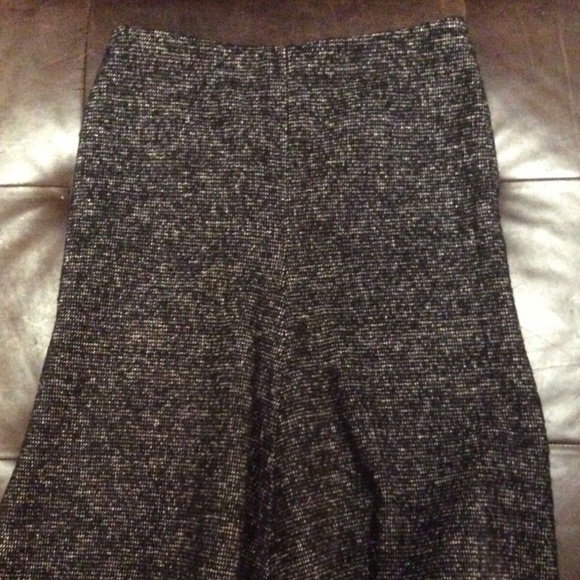 Alexander McQueen Tweed Midi Skirt Size 40 - Picture 2 of 7